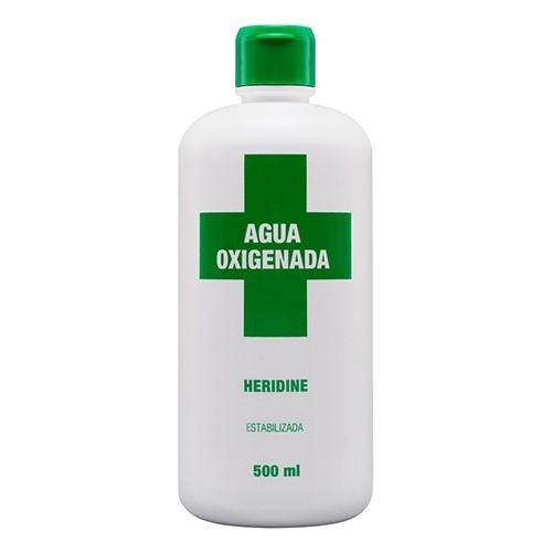Interapothek Agua Oxigenada heridine 500 ml