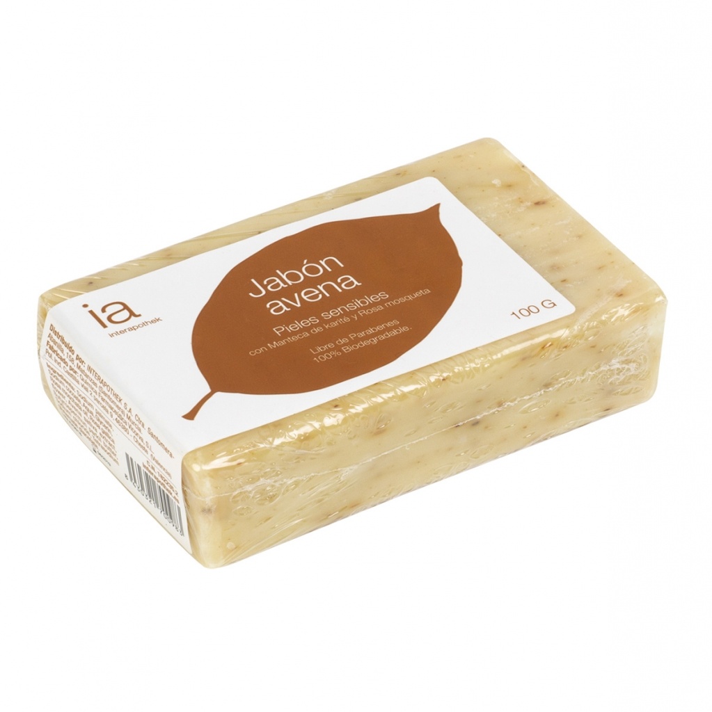 Interapothek Jabón bio avena pastilla 100 g