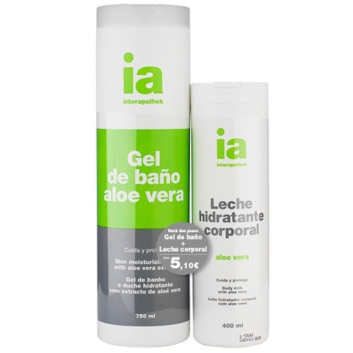 Interapothek Pack Gel aloe+leche aloe