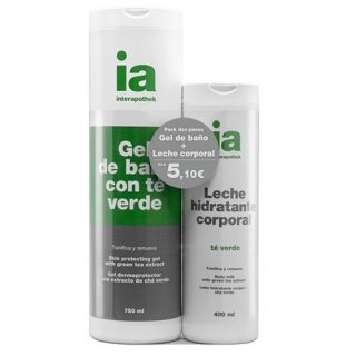 Interapothek Pack Gel té verde+leche té verde