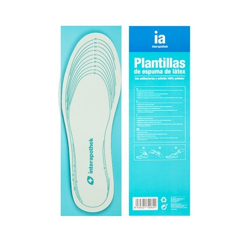 Interapothek Plantilla espuma latex 2 unidades