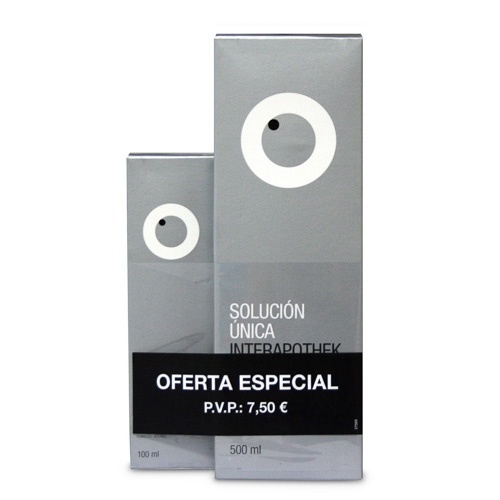 Interapothek Solución única 500 ml + 100 ml