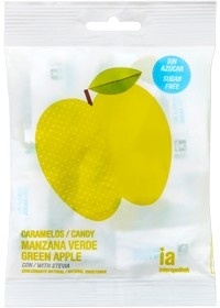 Interapothek Balmelos caramelos sabor manzana verde bolsa sin azúcar