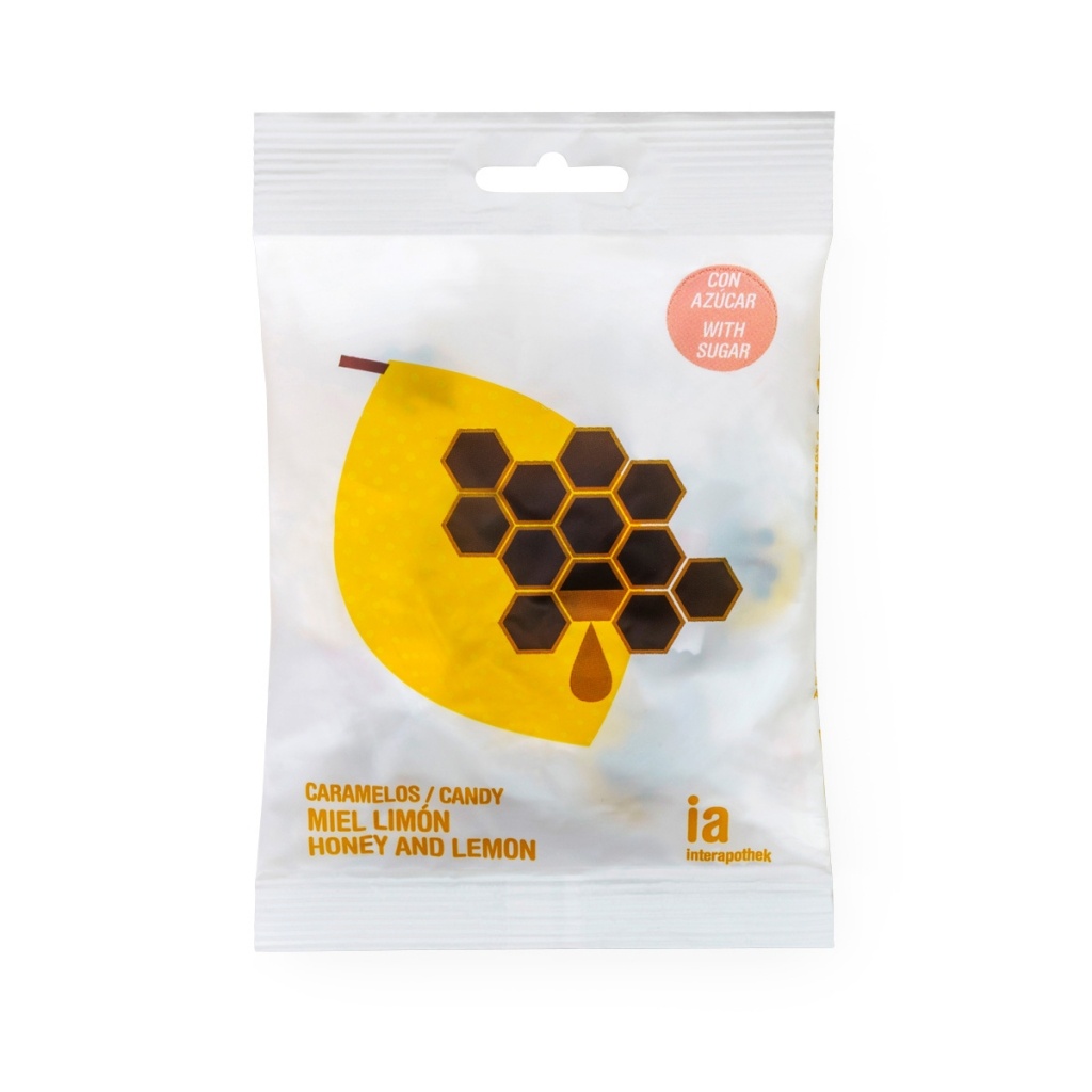 Interapothek Balmelos caramelos sabor miel- limón bolsa