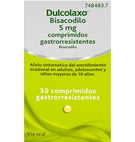 Dulcolaxo 30 comprimidos