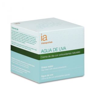 Interapothek Crema día agua de uva 50ml.