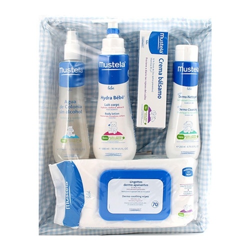 Mustela Canastilla Bebé Azul