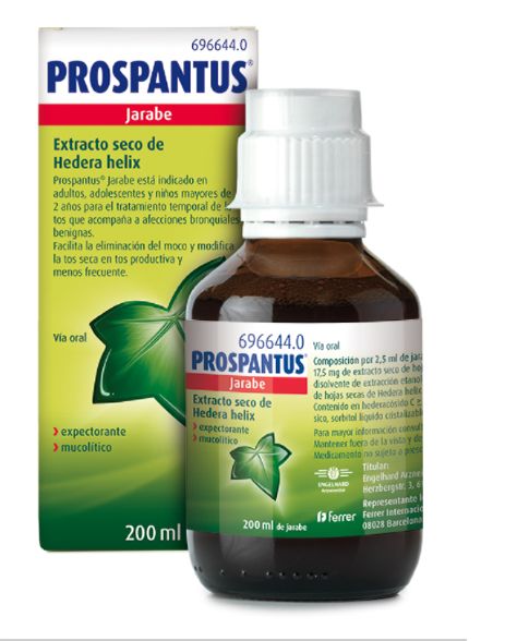 Prospantus 35 mg/5 ml jarabe 100 ml