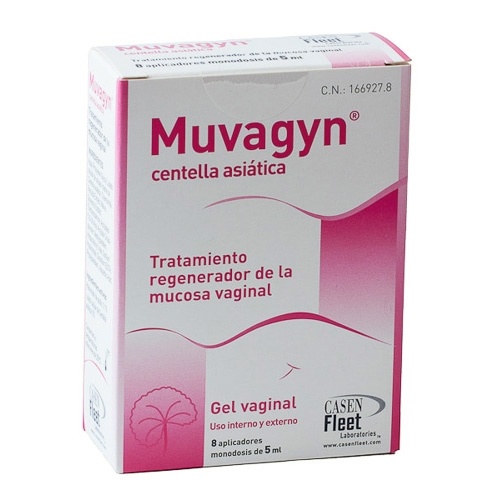 Muvagyn Centella Gel Vaginal 8 Monodosis