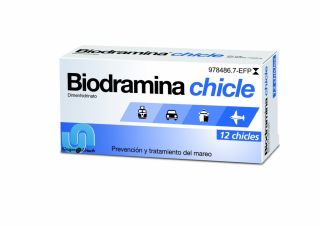 Biodramina 12 chicles