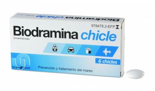 Biodramina 6 chicles