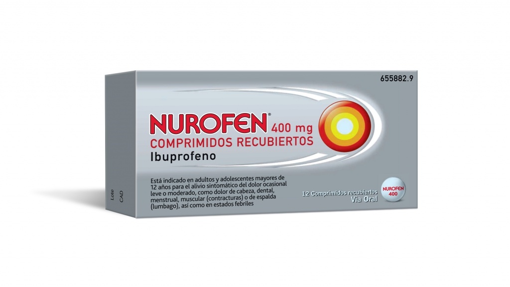 Nurofen Ibuprofeno 400 mg 12 comprimidos
