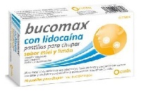 Bucomax 24 pastillas chupar miel limón