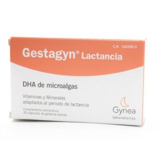 Gestagyn Lactancia DHA 30 Cápsulas