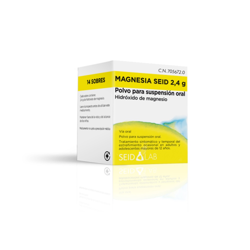 Magnesia Seid 2.4 g 14 sobres polvo