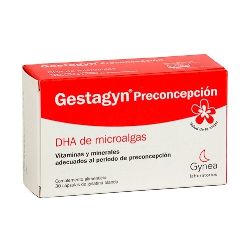 Gestagyn Embarazo Dha 30 cápsulas gelatina 1604019 Sistema genital