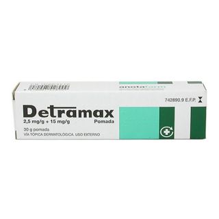 Detramax 2.5/15 mg/g pomada 30 g