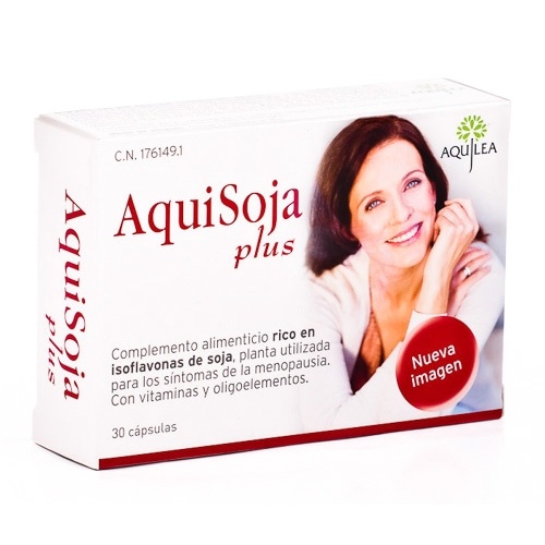 Aquisoja Plus Magnesio Vitamina D 32 Cápsulas