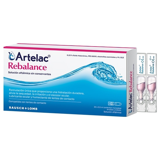 Artelac Rebalance Monodosis 0,5 Ml 30 Unidades
