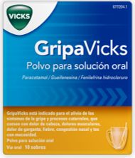 Gripavicks 10 sobres polvo solución oral