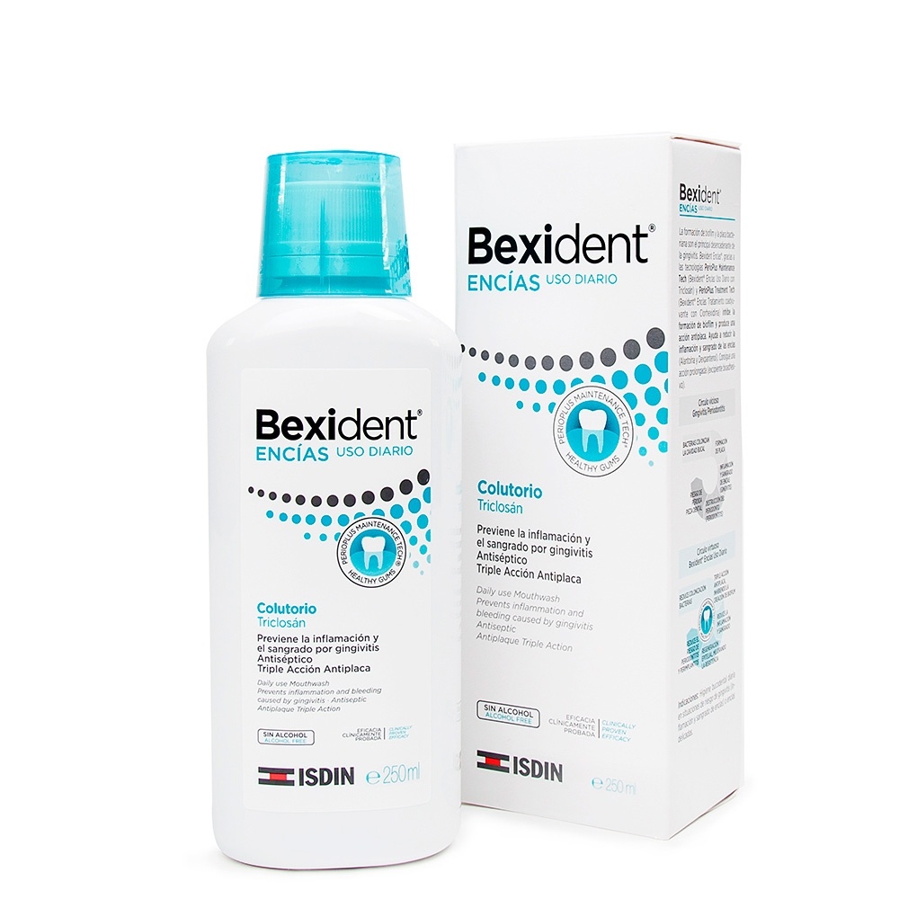 Bexident Colutorio Encías Triclosán 250 Ml