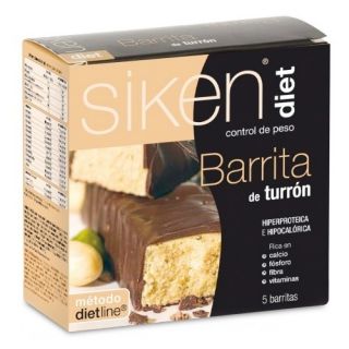 Sikendiet Barrita Turrón 5 Uds