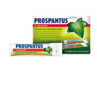 Prospantus 35 mg 21 sobres jarabe 5 ml