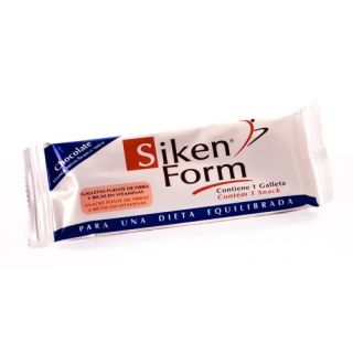 Sikenform Galleta Chocolate Blanco 25 G