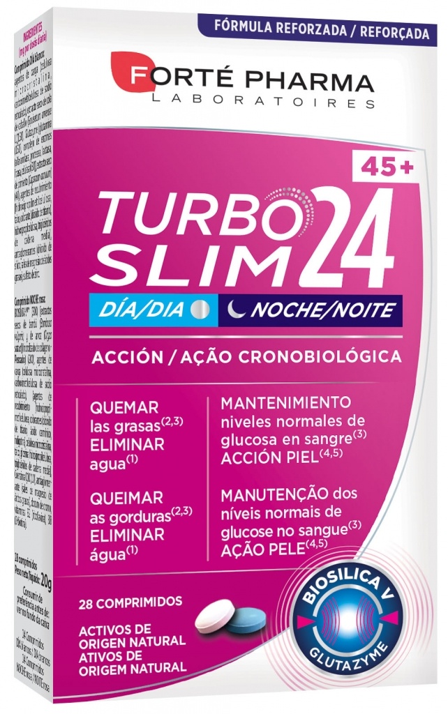 Turboslim Cronoactive 45+ 28 Comprimidos