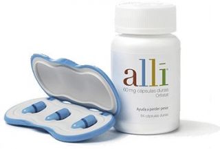 Alli 60 mg 120 capsulas en frasco