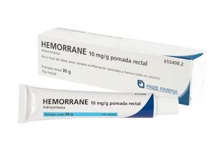 Hemorrane 10 mg/g pomada rectal 30 g