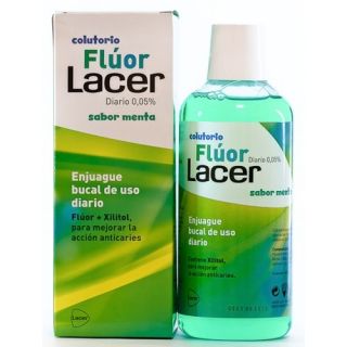 Lacer Colutorio Fluor Menta 0,05% 500 Ml