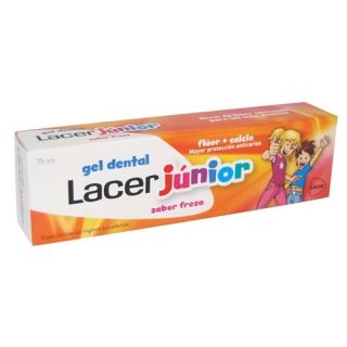 Lacer Gel Dental Junior Fresa 75 Ml