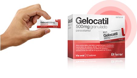 Gelocatil 500 mg 12 sobres granulado
