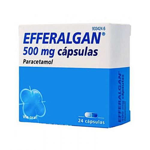 Efferalgan 500 mg 24 cápsulas