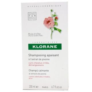 Klorane Champú A La Peonia 200 Ml