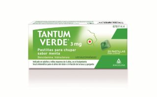 Tantum Verde sabor menta 20 pastillas