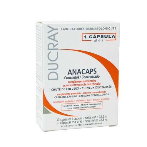 Ducray Anacaps Tri-Activ 30 Cápsulas