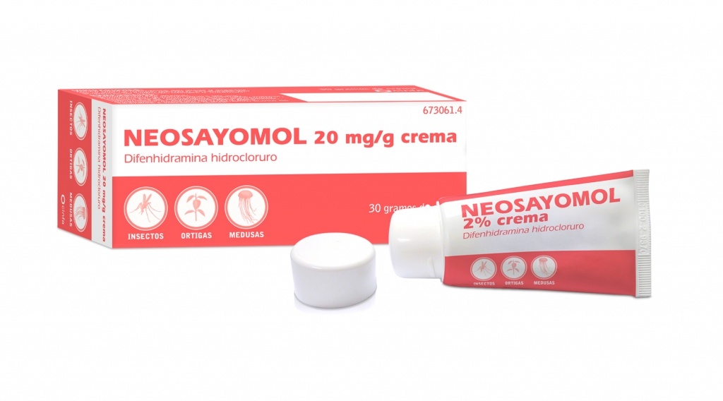 Neosayomol 20 mg/g crema 30 g