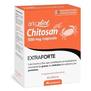 Arko Chitosan Extraforte 500 Mg 30 Cápsulas