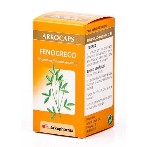 Arkocapsulas Fenogreco 48 Cápsulas