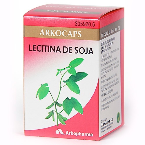 Arkocapsulas Lecitina De Soja 84 Cápsulas