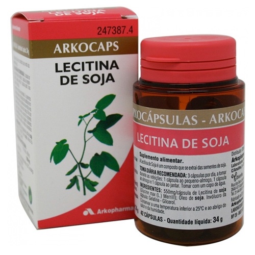 Arkocapsulas Lecitina Soja 42  Cápsulas