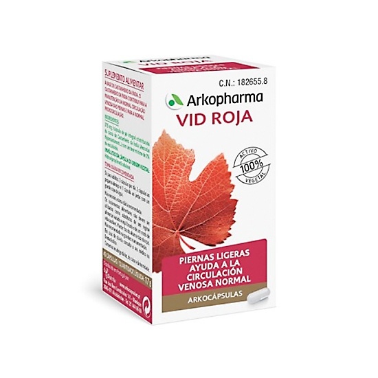 Arkocapsulas Vid Roja 84  Cápsulas