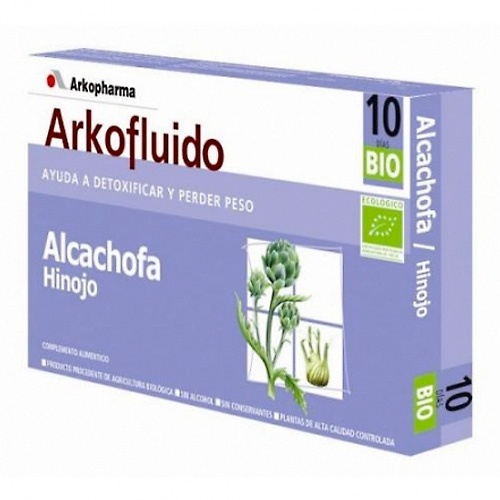 Arkofluido Alcachofa Hinojo 10 Ampollas