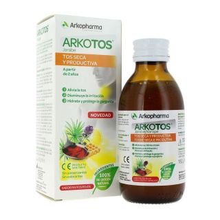 Arkotos Jarabe Tos Seca Y Productiva 182 Ml