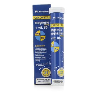 Arkovital Magnesio 375 Mg + B6 21 Comprimidos