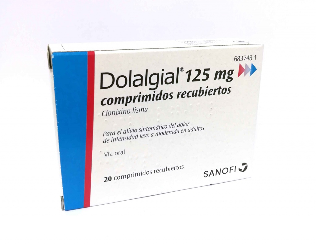 Dolalgial 20 comprimidos