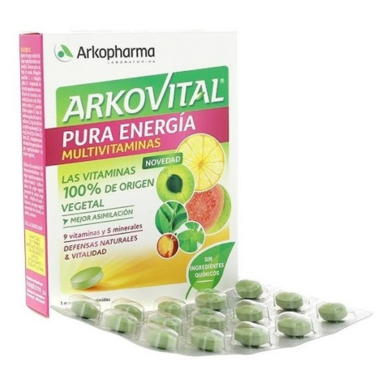 Arkovital Pura Energía Ultra 30  Comprimidos