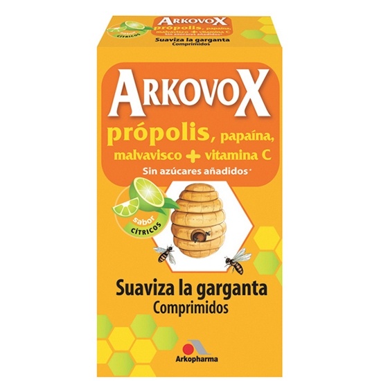 Arkovox Própolis Sabor Cítrico 24 Comprimidos